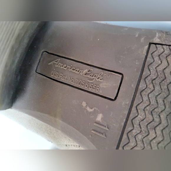 American Eagle Shannon Women's Ankle Boots Pull On Taupe Vegan Suede US 11 - Picture 7 of 16